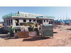 300千瓦玉柴柴油發電機組到達內蒙工地