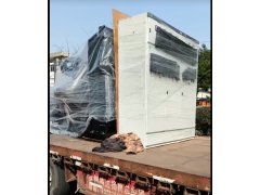 柴油發電機組叉車卸貨實戰